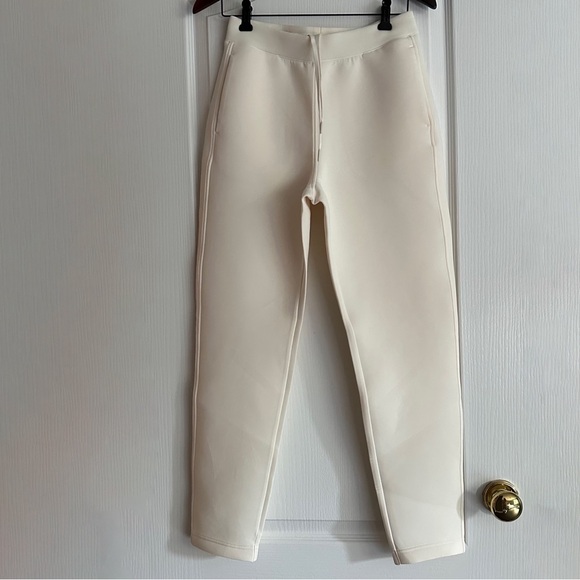 UNIQLO Straight Leg US S Off-White Joggers - Picture 1 of 10